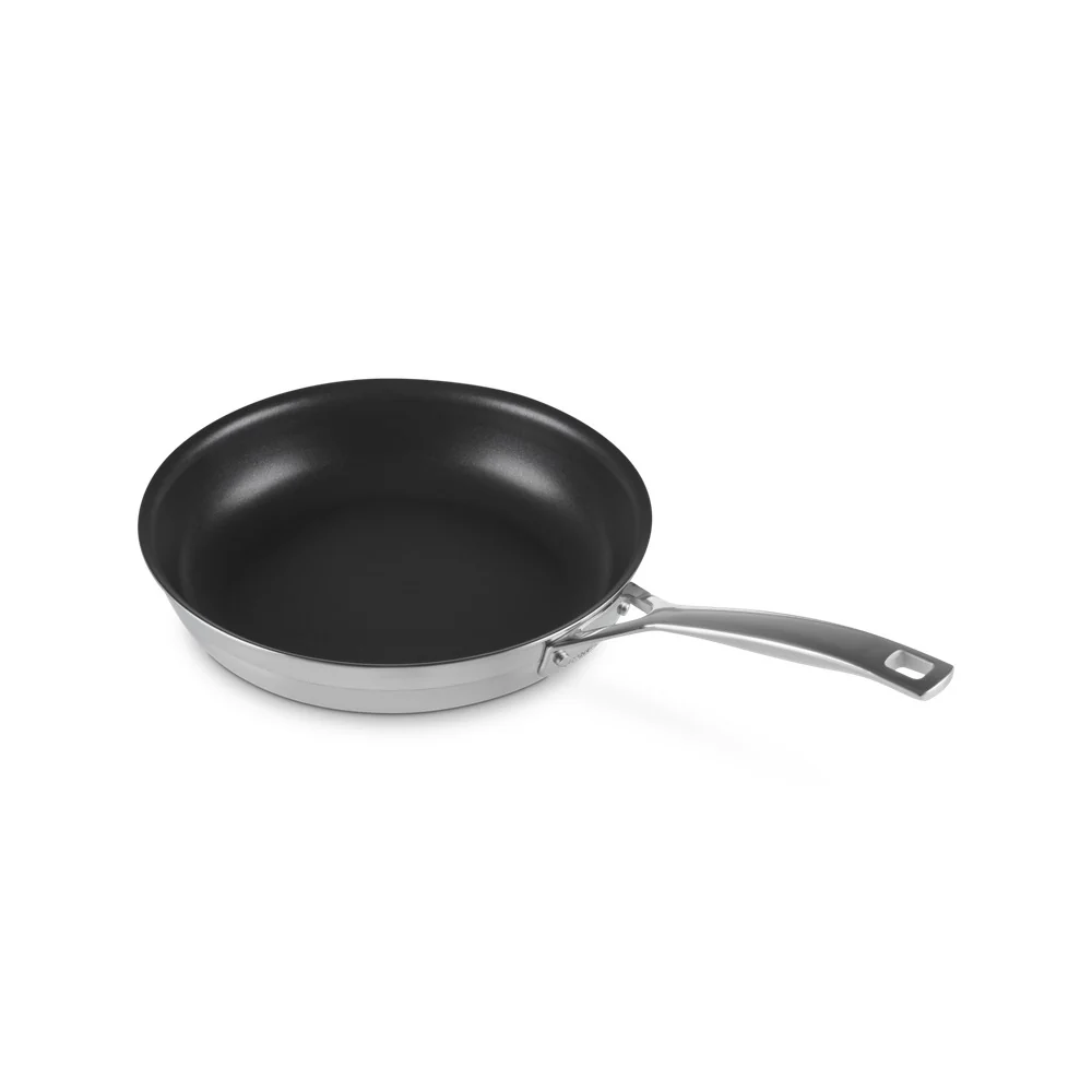 Acciaio Inox Padella Bassa Antiaderente In Acciaio Inox - Image 11