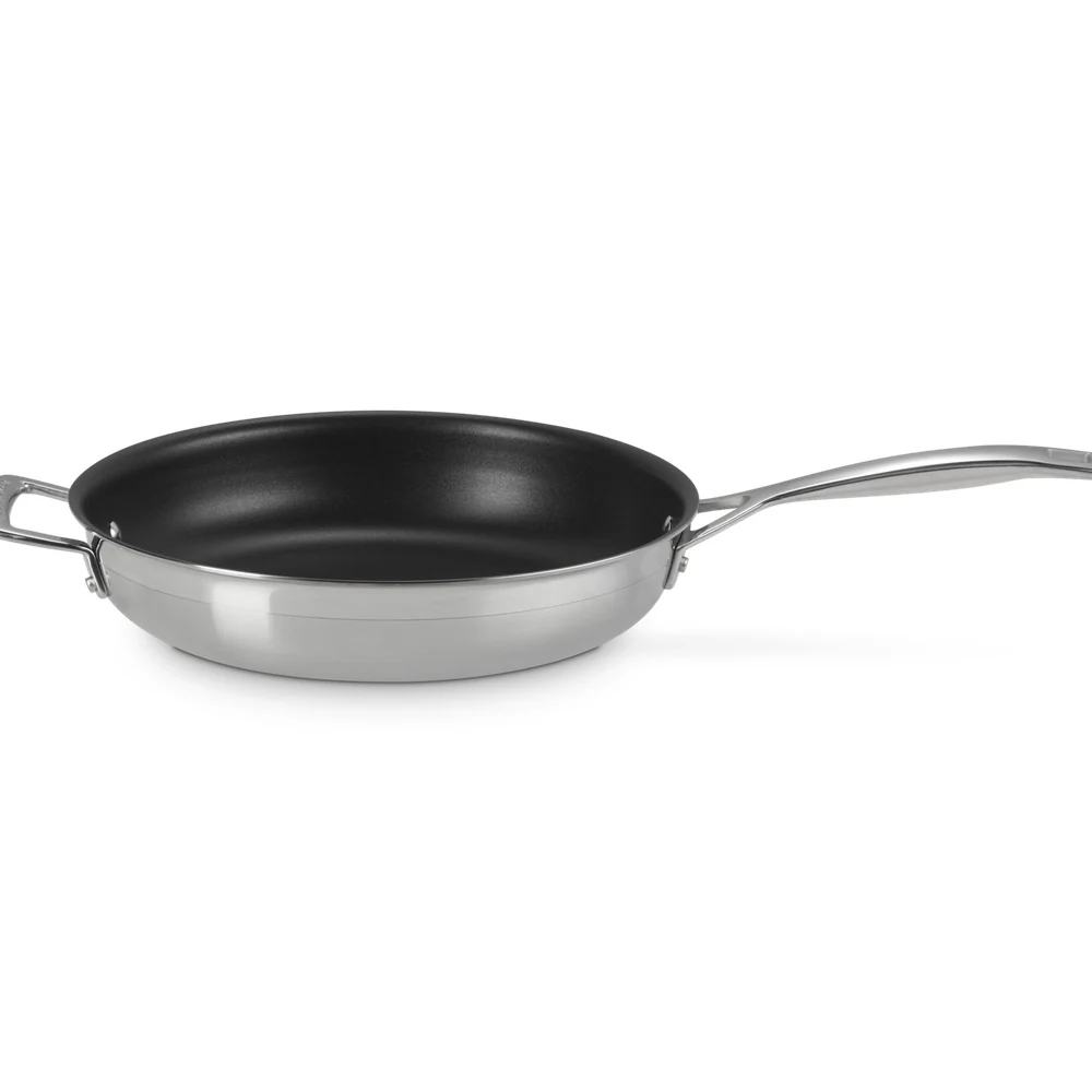 Acciaio Inox Padella Bassa Antiaderente In Acciaio Inox - Image 13