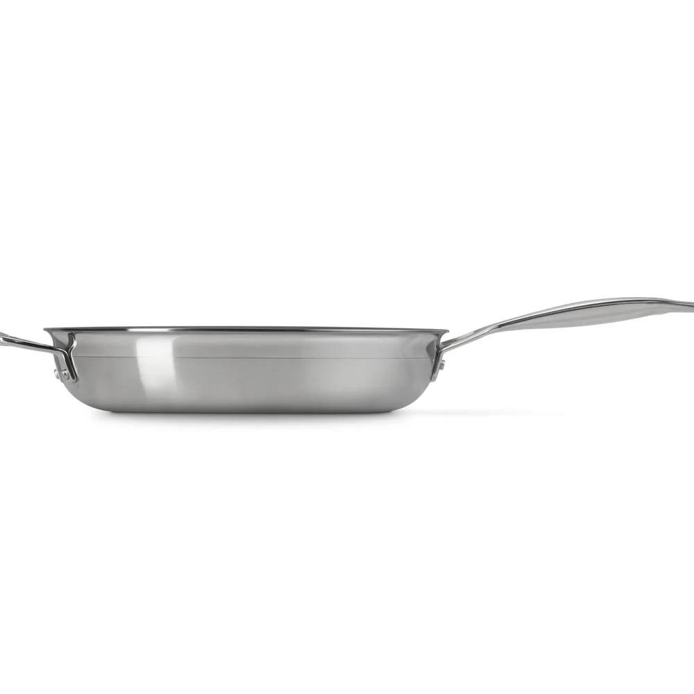 Acciaio Inox Padella Bassa Antiaderente In Acciaio Inox - Image 15
