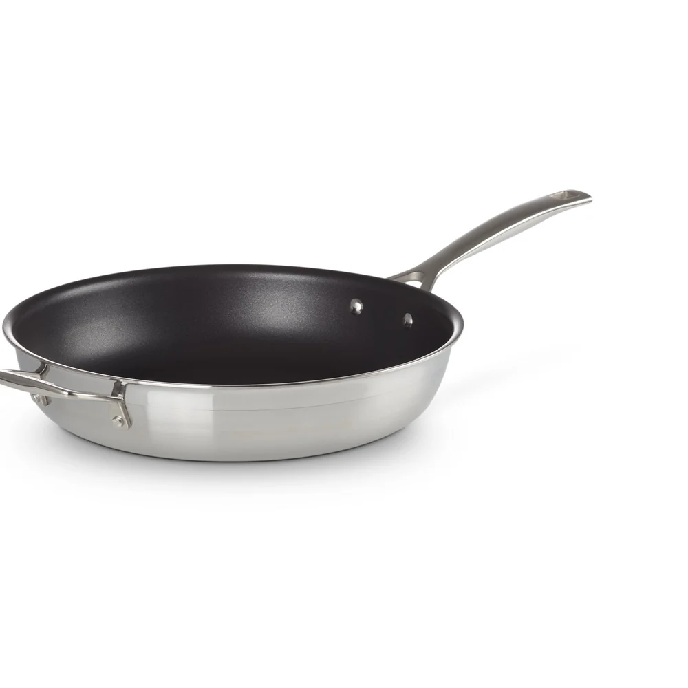 Acciaio Inox Padella Bassa Antiaderente In Acciaio Inox - Image 19