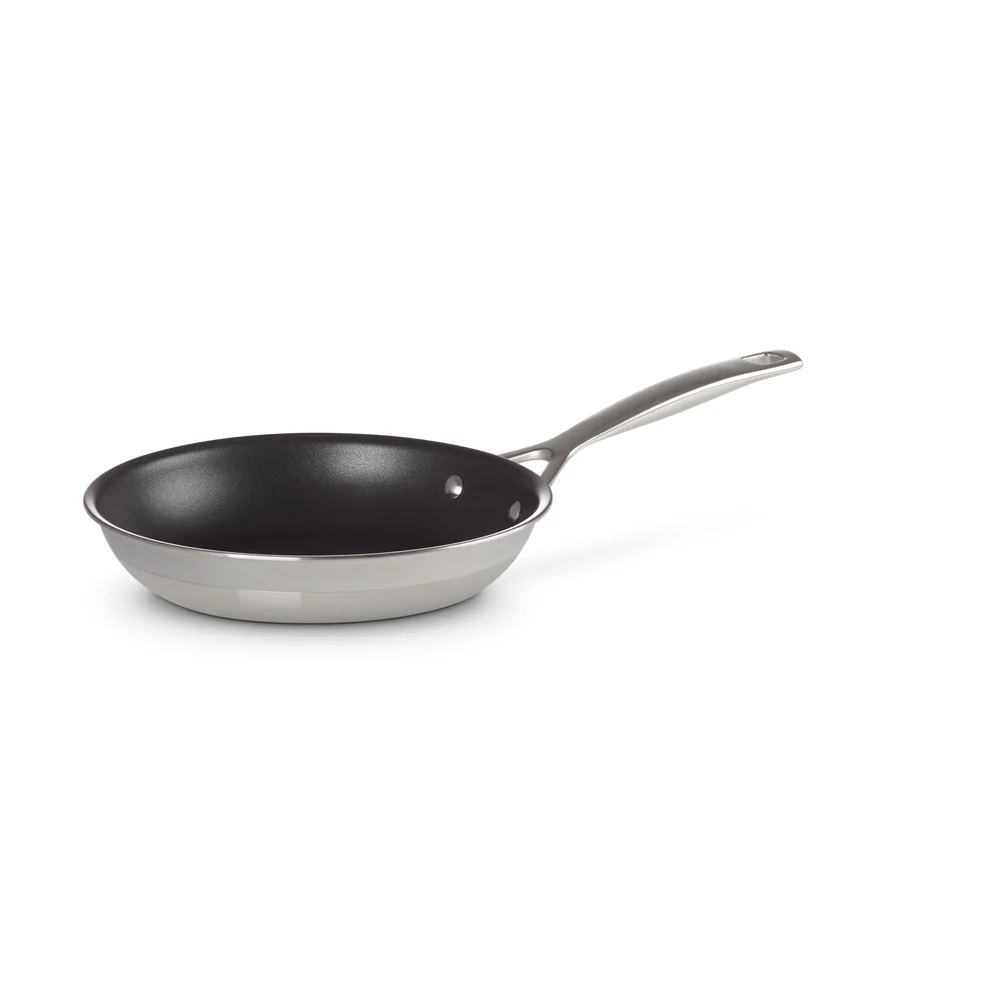 Acciaio Inox Padella Bassa Antiaderente In Acciaio Inox - Image 6