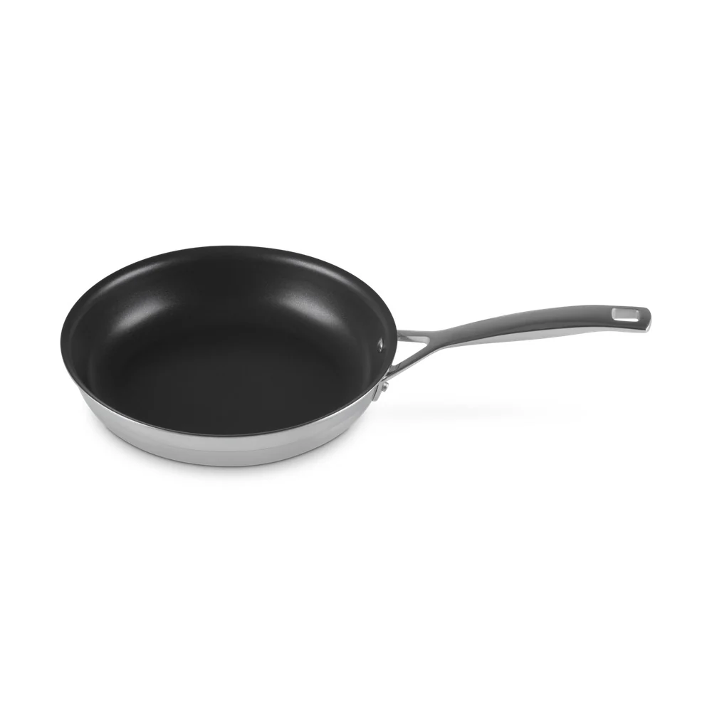 Acciaio Inox Padella Bassa Antiaderente In Acciaio Inox - Image 8