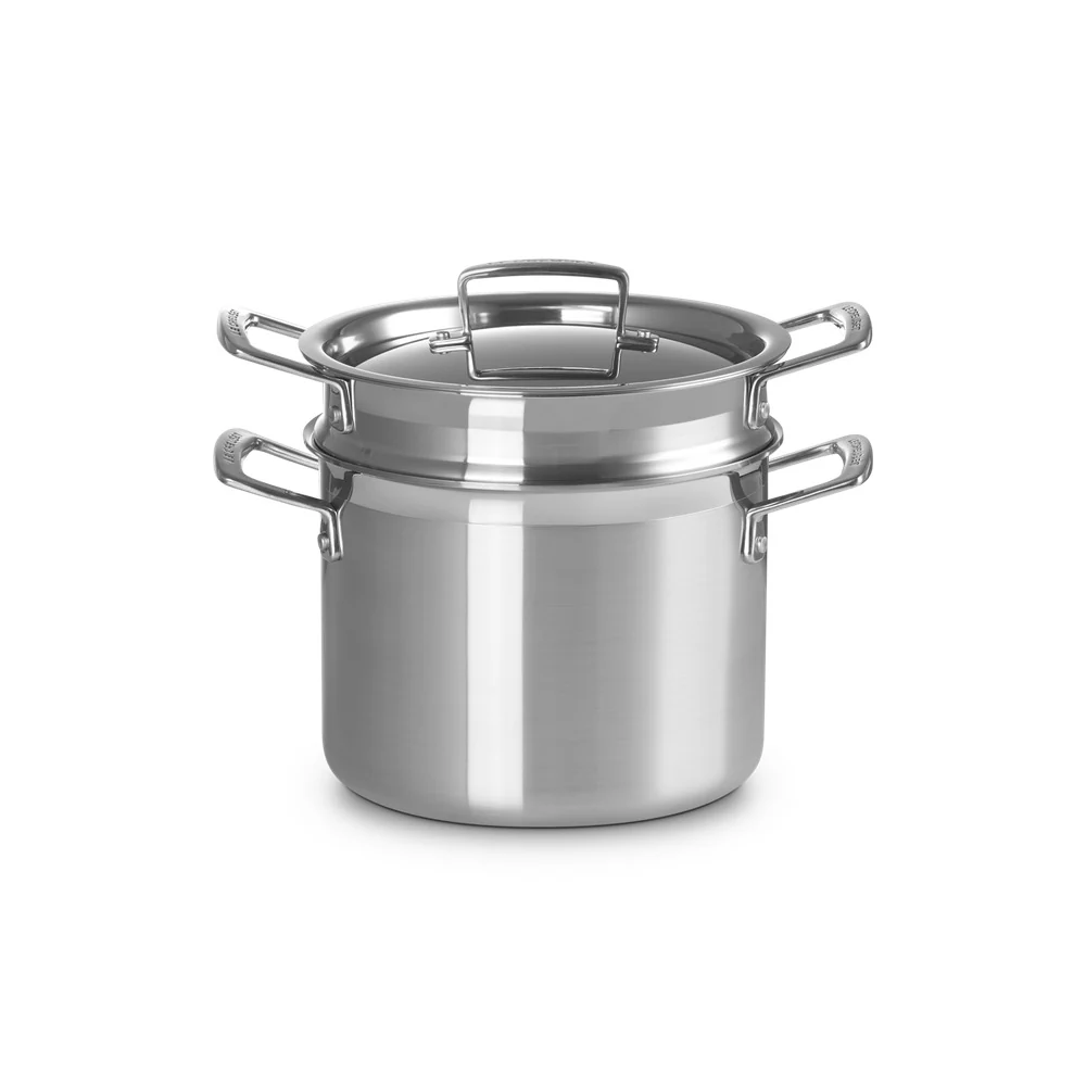 Acciaio Inox Pastaiola Casseruola Alta Con Scolapasta In Acciaio Inox 3-Ply - Image 2