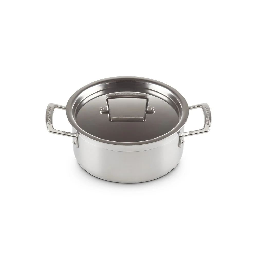 Acciaio Inox Pentola Con Coperchio In Acciaio Inox - Image 2