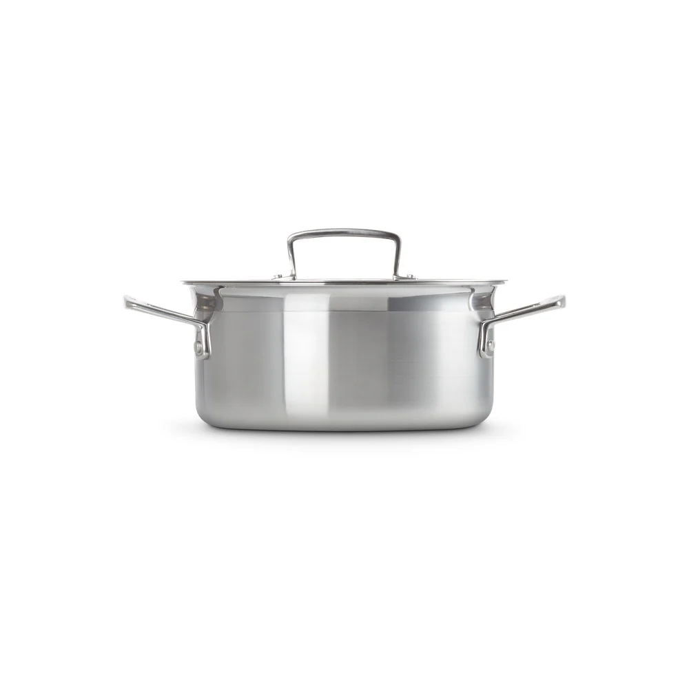Acciaio Inox Pentola Con Coperchio In Acciaio Inox - Image 3