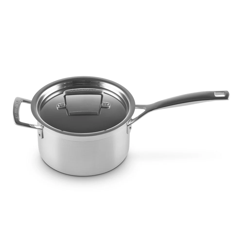 Acciaio Inox Set Casseruole e Padelle In Acciaio Inox Set 2 Pz - Image 3