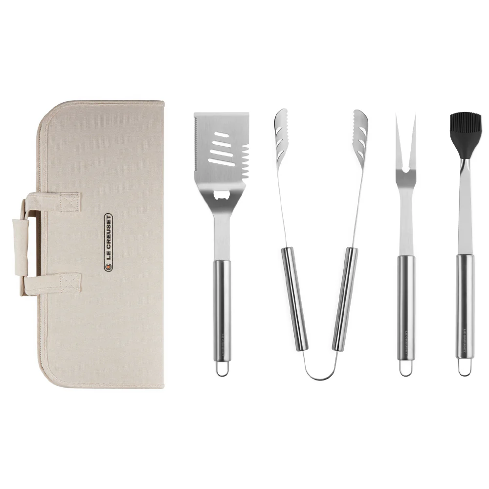BBQ Outdoor Set Accessori da Cucina Con Carry Bag In Acciaio Inox