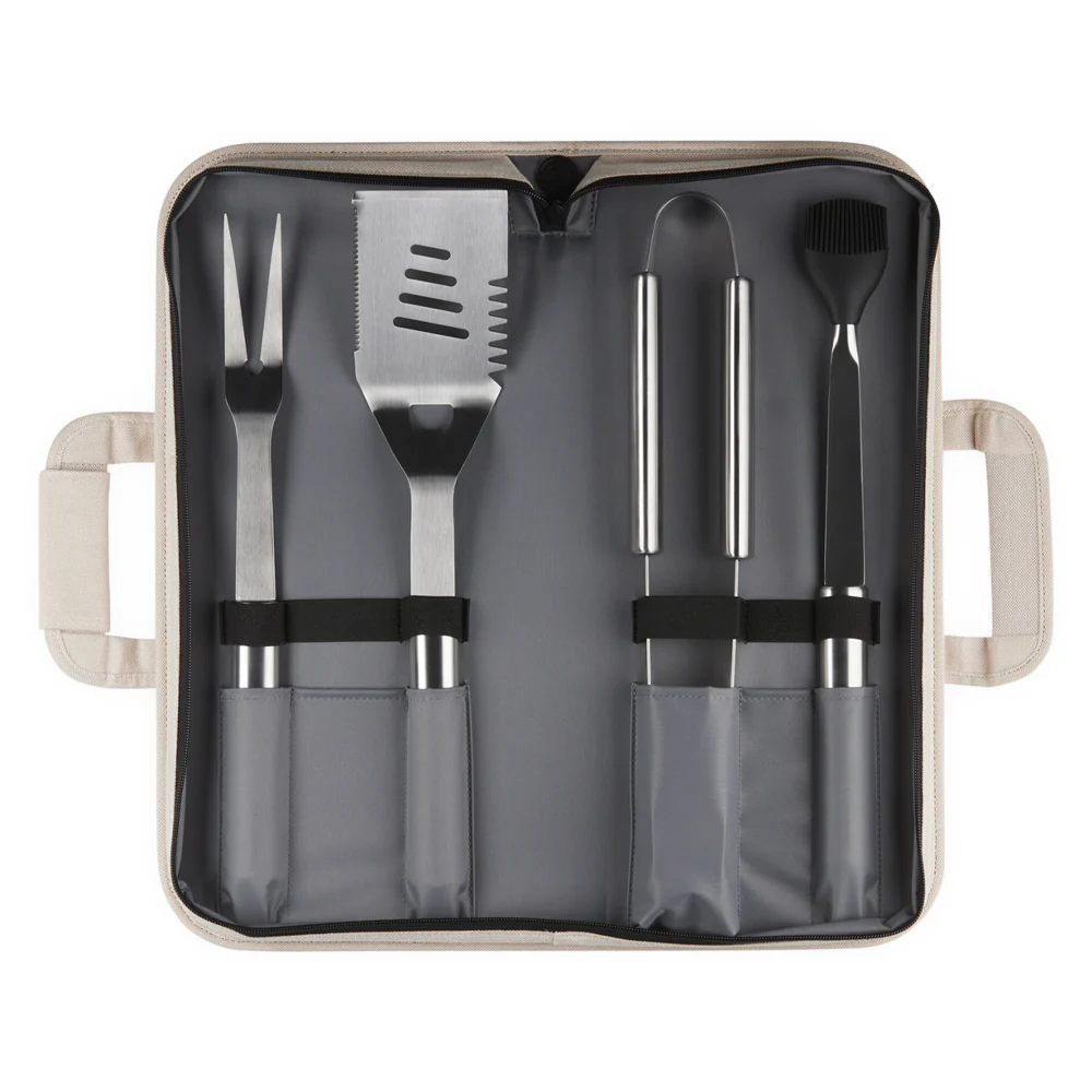 BBQ Outdoor Set Accessori da Cucina Con Carry Bag In Acciaio Inox - Image 4