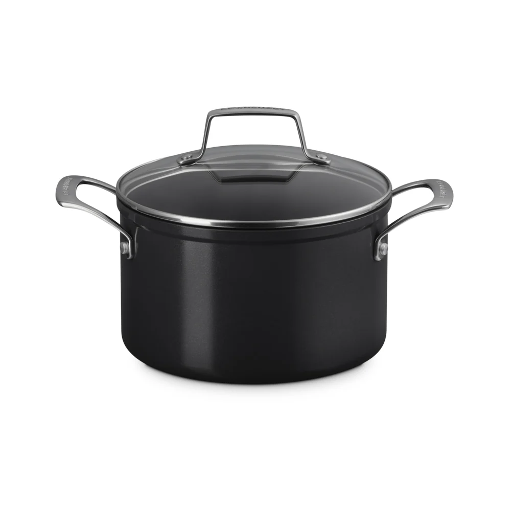 Essential Casseruola Alta con Coperchio Antiaderente Con Rivestimento In Ceramica In Acciaio Inox - Image 2