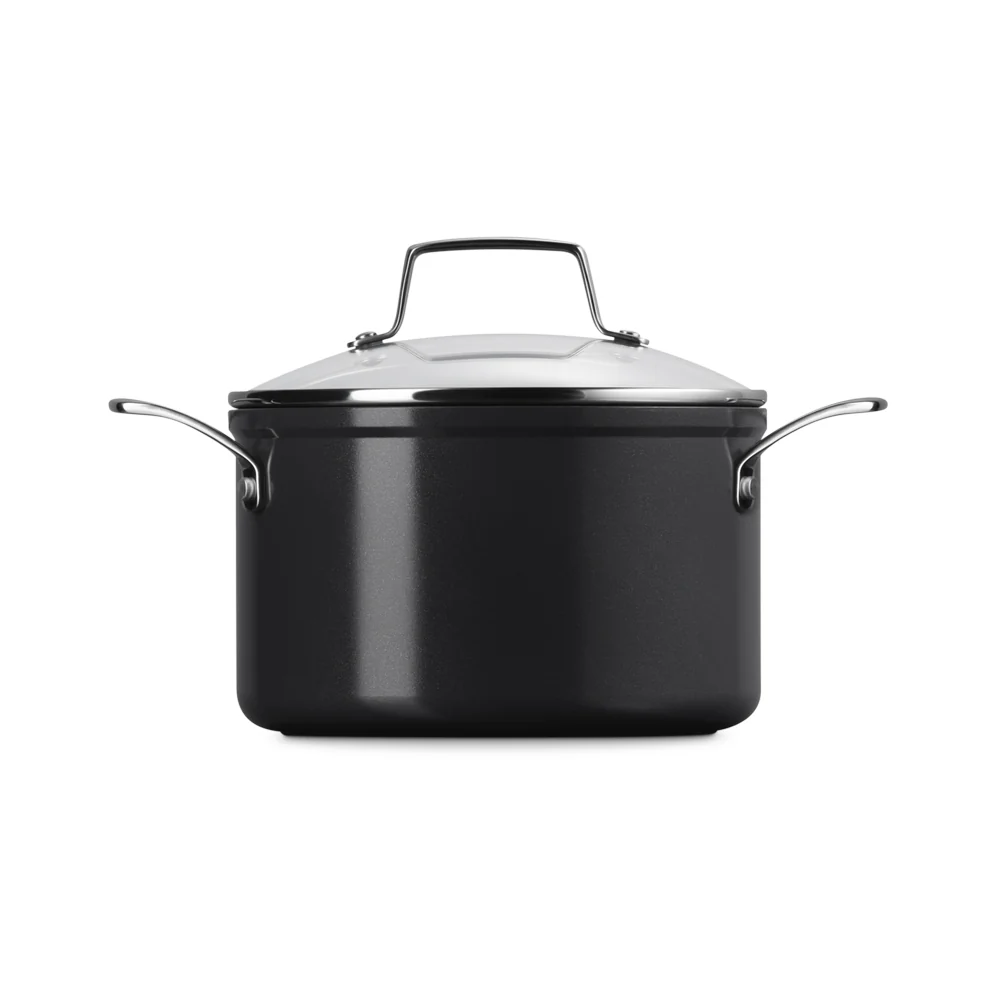 Essential Casseruola Alta con Coperchio Antiaderente Con Rivestimento In Ceramica In Acciaio Inox - Image 4