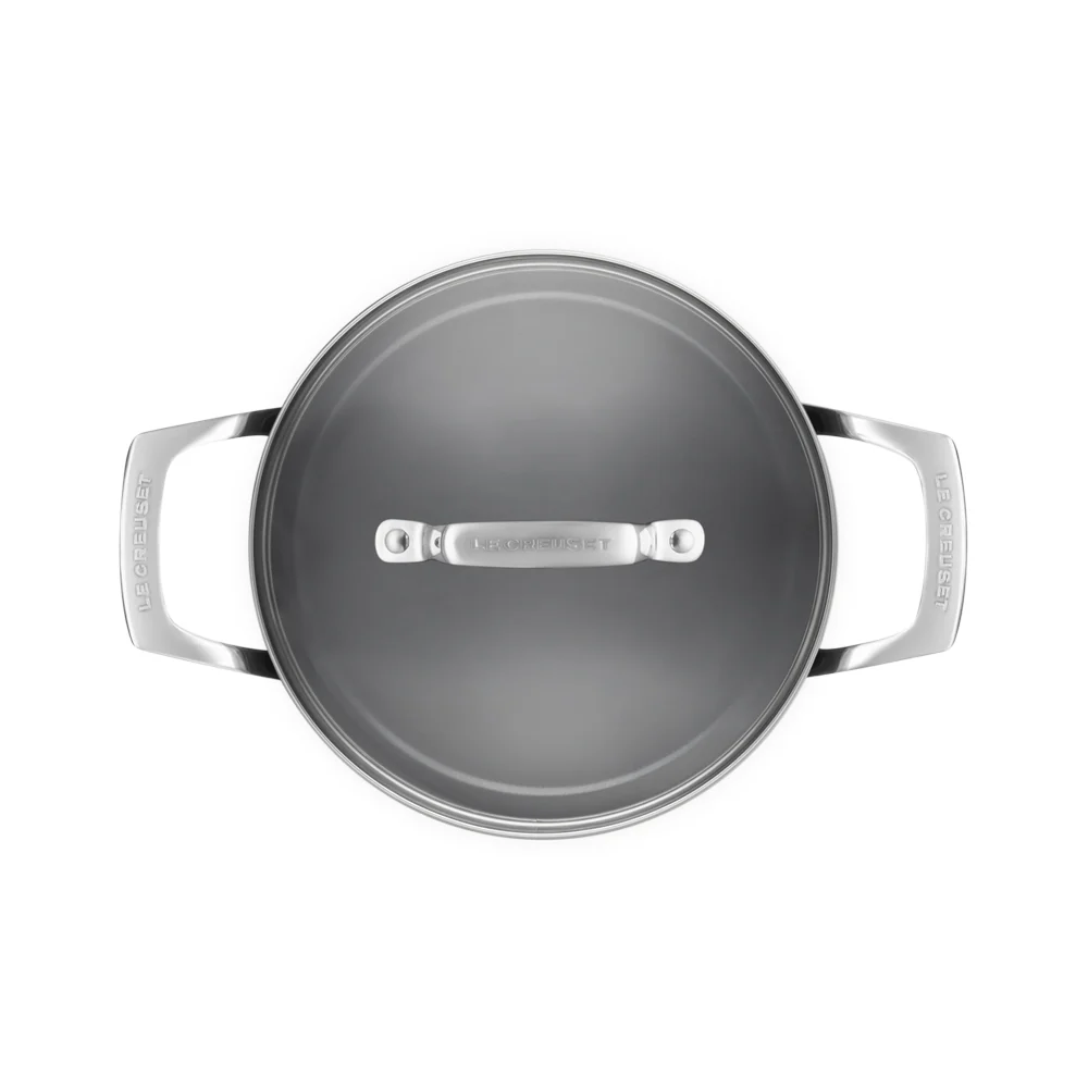 Essential Casseruola Alta con Coperchio Antiaderente Con Rivestimento In Ceramica In Acciaio Inox - Image 5
