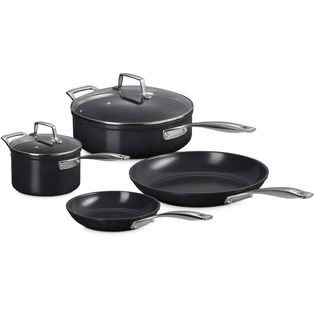 Essential Set Pentole e Padelle Antiaderenti Con Rivestimento In Ceramica Set 4 Pz