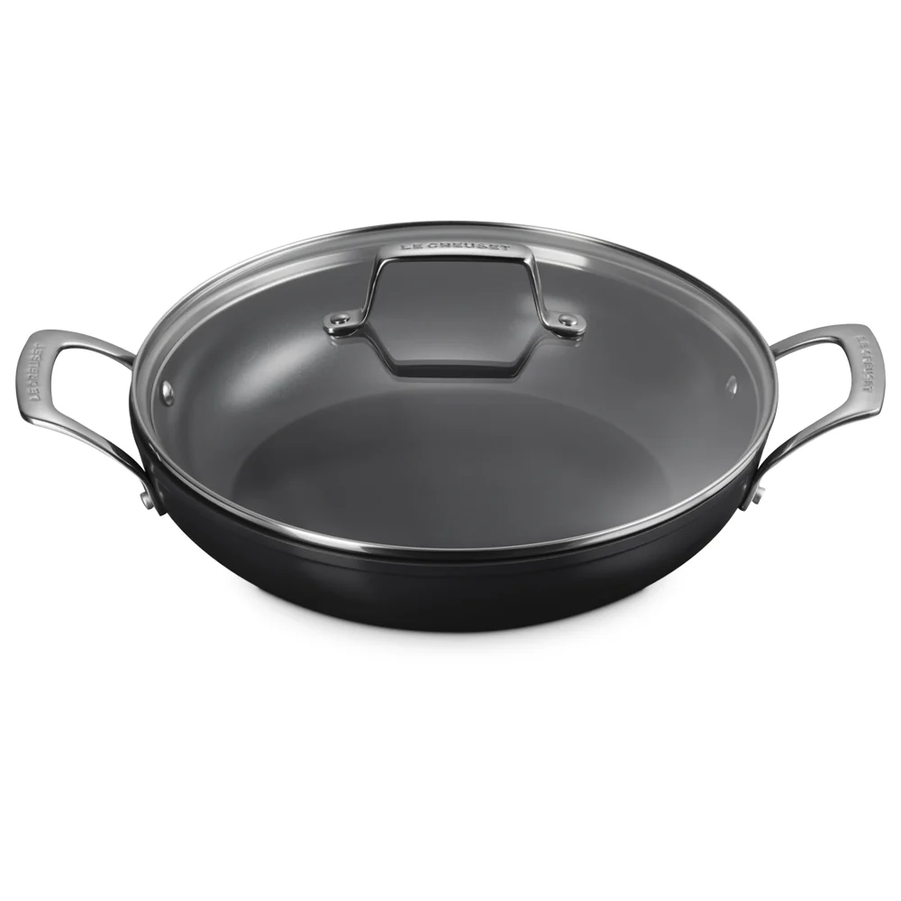Essential Tegame Basso con Coperchio Antiaderente Con Rivestimento In Ceramica In Acciaio Inox - Image 3