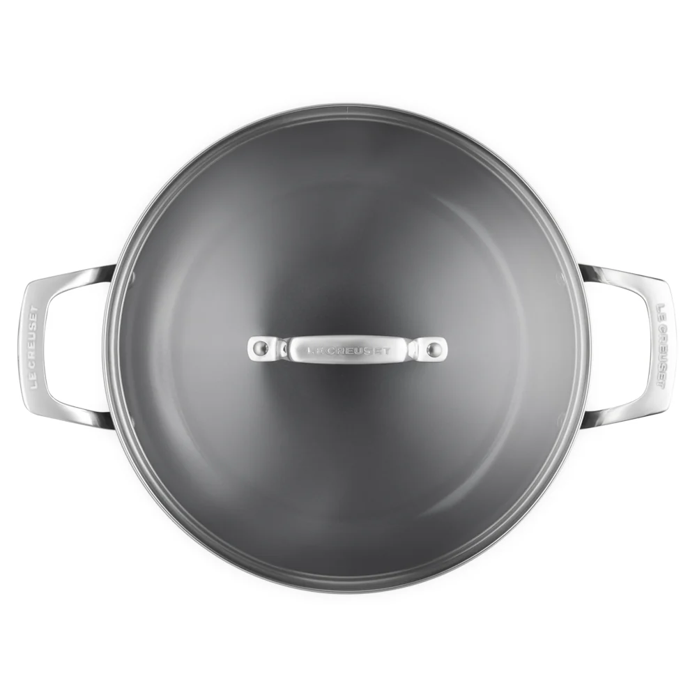 Essential Tegame Basso con Coperchio Antiaderente Con Rivestimento In Ceramica In Acciaio Inox - Image 9