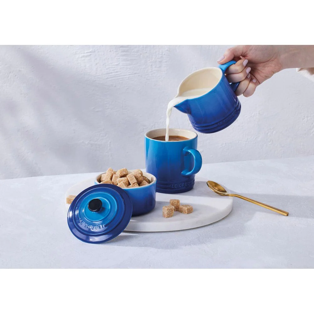 Evolution Set Latte & Zucchero Lattiera 30 cl con Barattolo Zucchero In Gres Vetrificato Set 2 Pz - Image 10