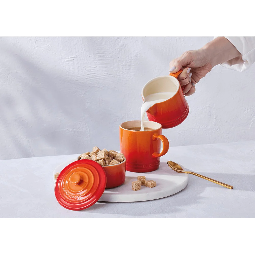 Evolution Set Latte & Zucchero Lattiera 30 cl con Barattolo Zucchero In Gres Vetrificato Set 2 Pz - Image 15