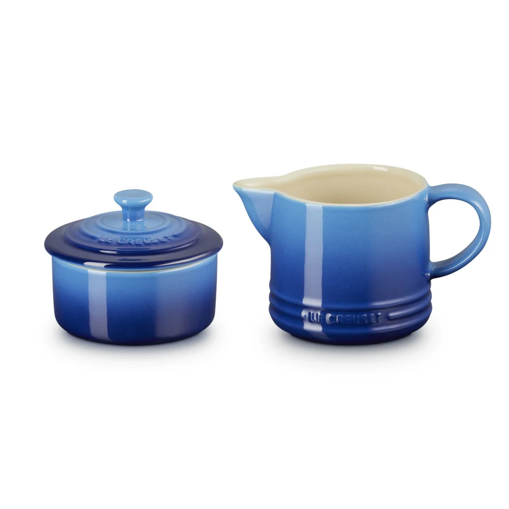Evolution Set Latte & Zucchero Lattiera 30 cl con Barattolo Zucchero In Gres Vetrificato Set 2 Pz - Image 6
