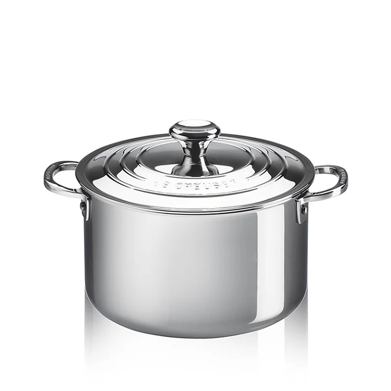Inox Evolution Casseruola Alta In Acciaio Inox Con Coperchio