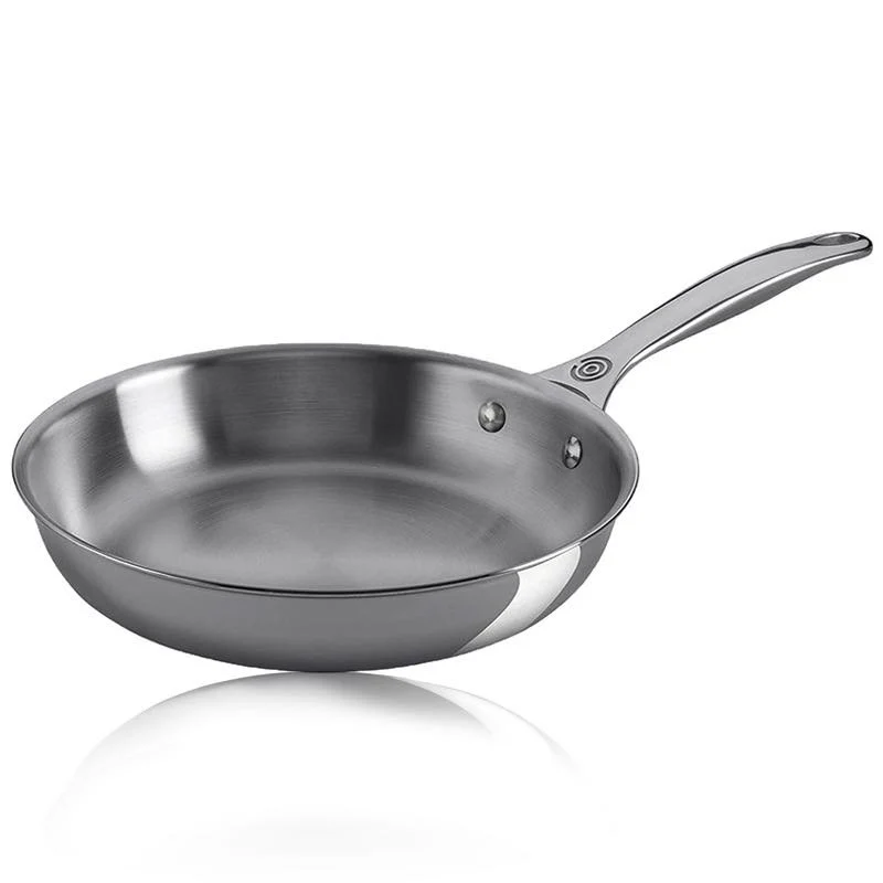 Padella Alta In Acciaio Inox