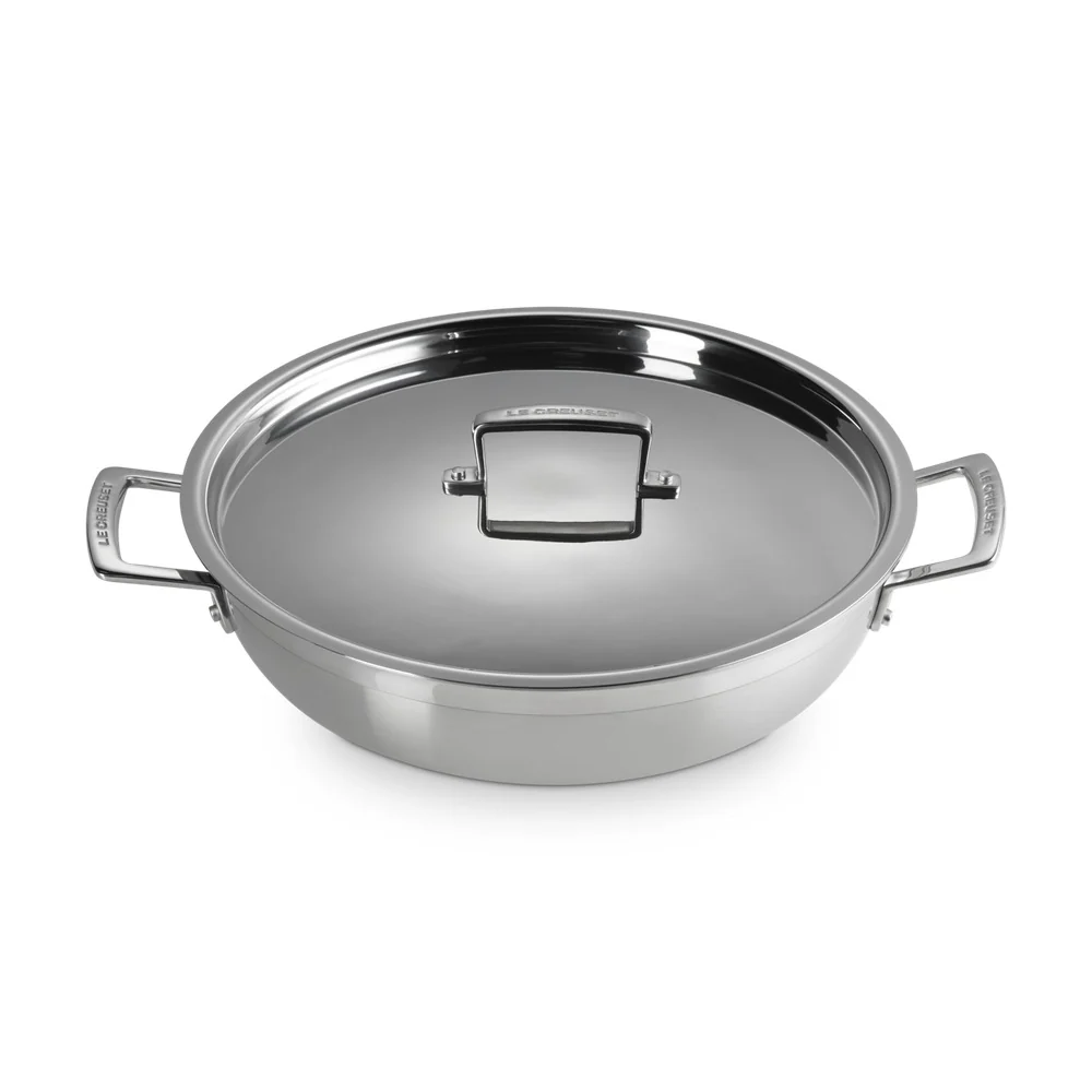 Tegame Basso Antiaderente In Acciaio Inox - Image 2