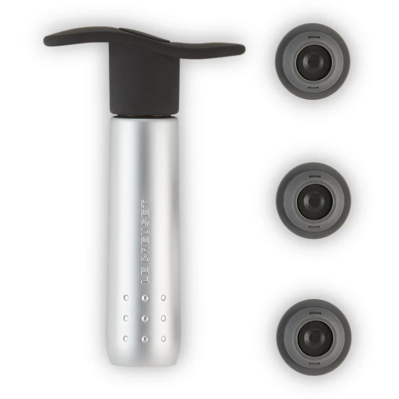 WA-137 Pompa Sottovuoto Per Vino Con 3 Tappi e Soft Grip - Image 2