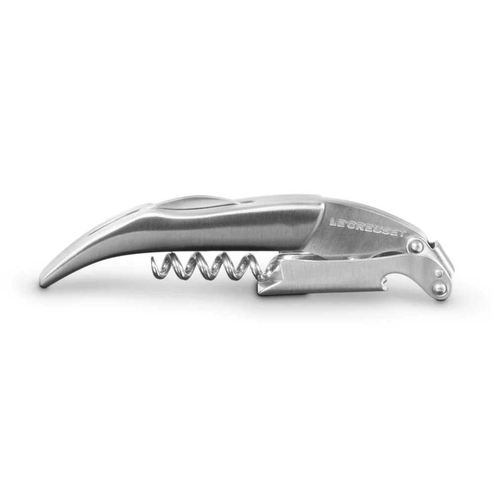 WT-100 L'Amico Del Sommelier Cavatappi A Leva In Acciaio Inox - Image 12