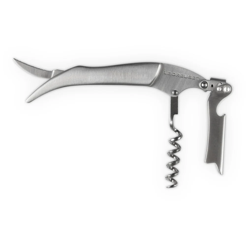 WT-100 L'Amico Del Sommelier Cavatappi A Leva In Acciaio Inox - Image 15