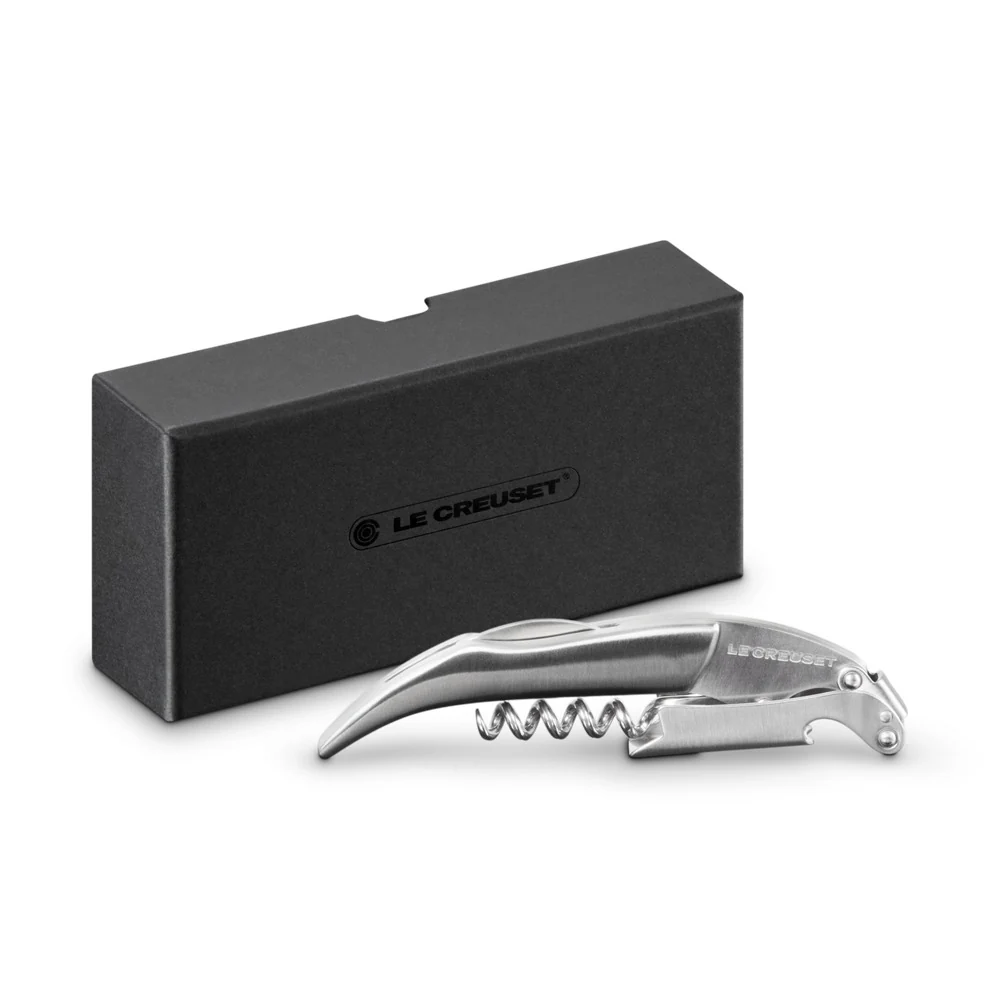WT-100 L'Amico Del Sommelier Cavatappi A Leva In Acciaio Inox - Image 16