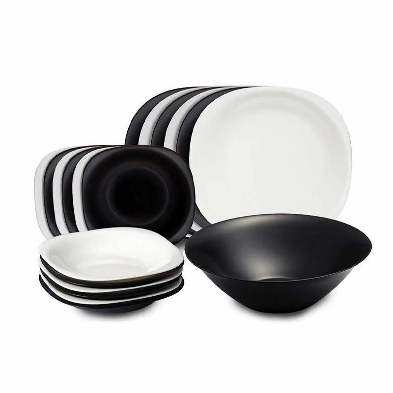 Carine Servizio Piatti In Vetro - Set 19 Pz