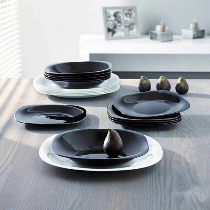 Carine Servizio Piatti In Vetro - Set 19 Pz - Image 2