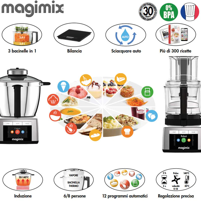 Cook Expert Robot Da Cucina Multifunzione In Acciaio Inox - Image 3
