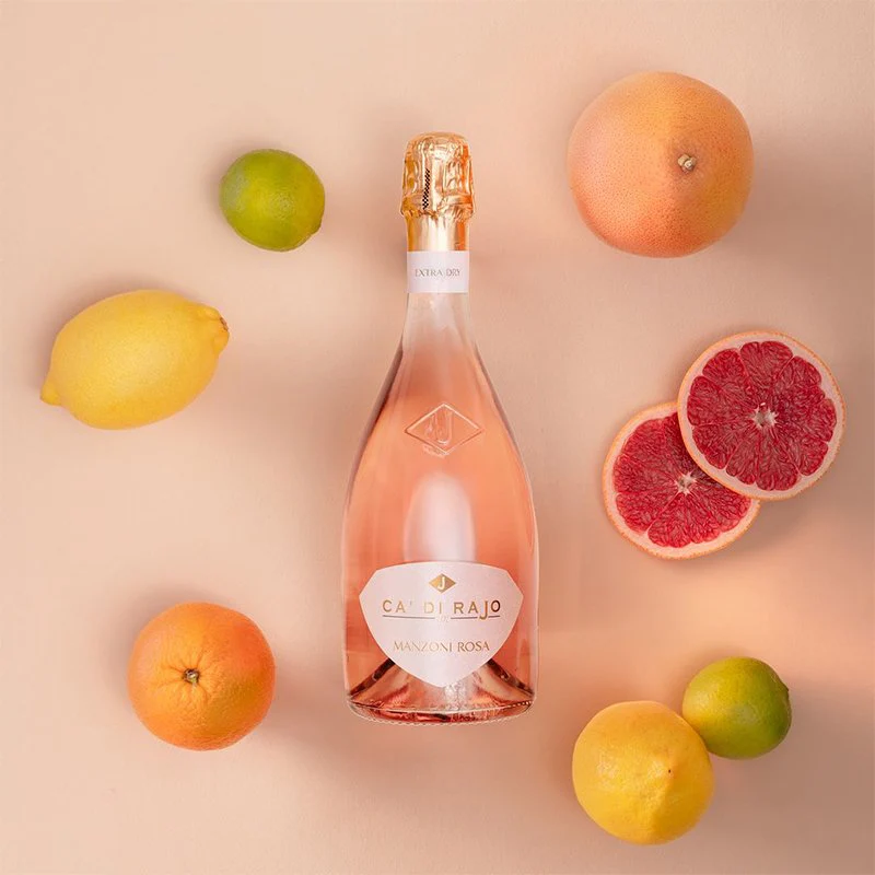 Manzoni Rosa Spumante Extra Dry Ca' di Rajo - Image 2