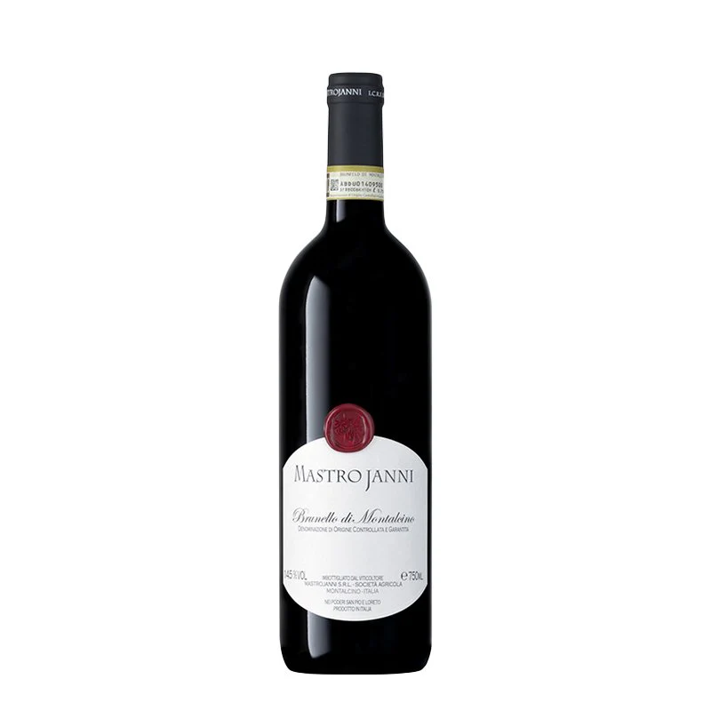 Mastrojanni Brunello Di Montalcino DOCG 2017 Azienda Agricola Mastrojanni  - Set Bottiglia Decanter Vinea Bormioli Luigi - Image 2