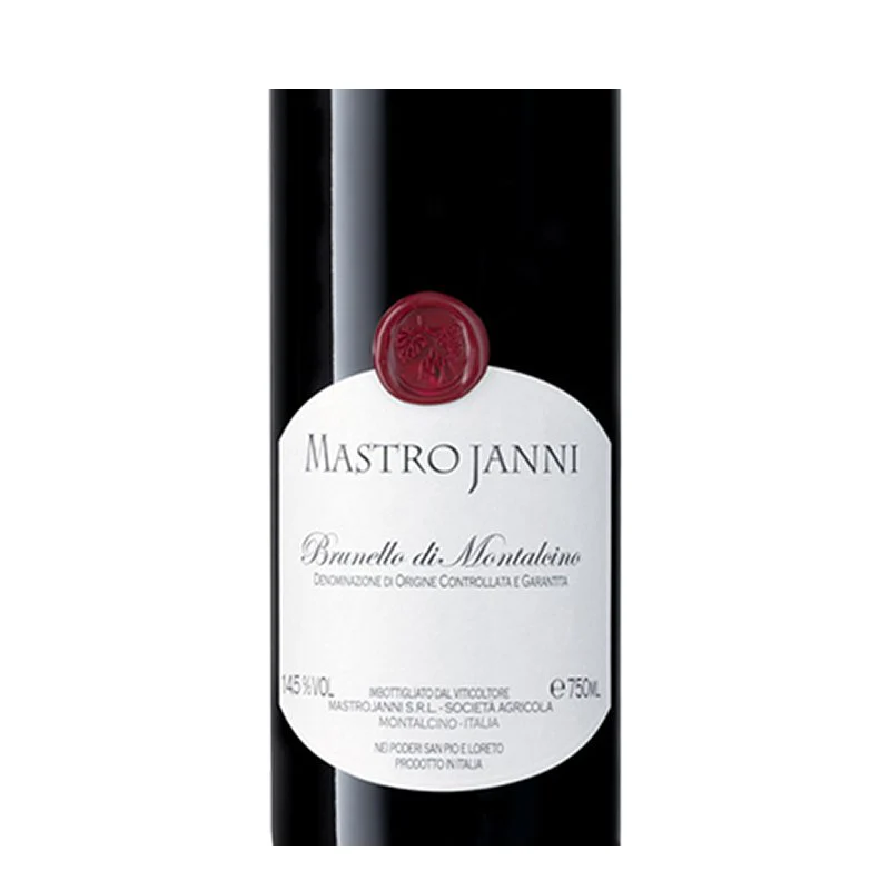 Mastrojanni Brunello Di Montalcino DOCG 2017 Azienda Agricola Mastrojanni  - Set Bottiglia Decanter Vinea Bormioli Luigi - Image 3