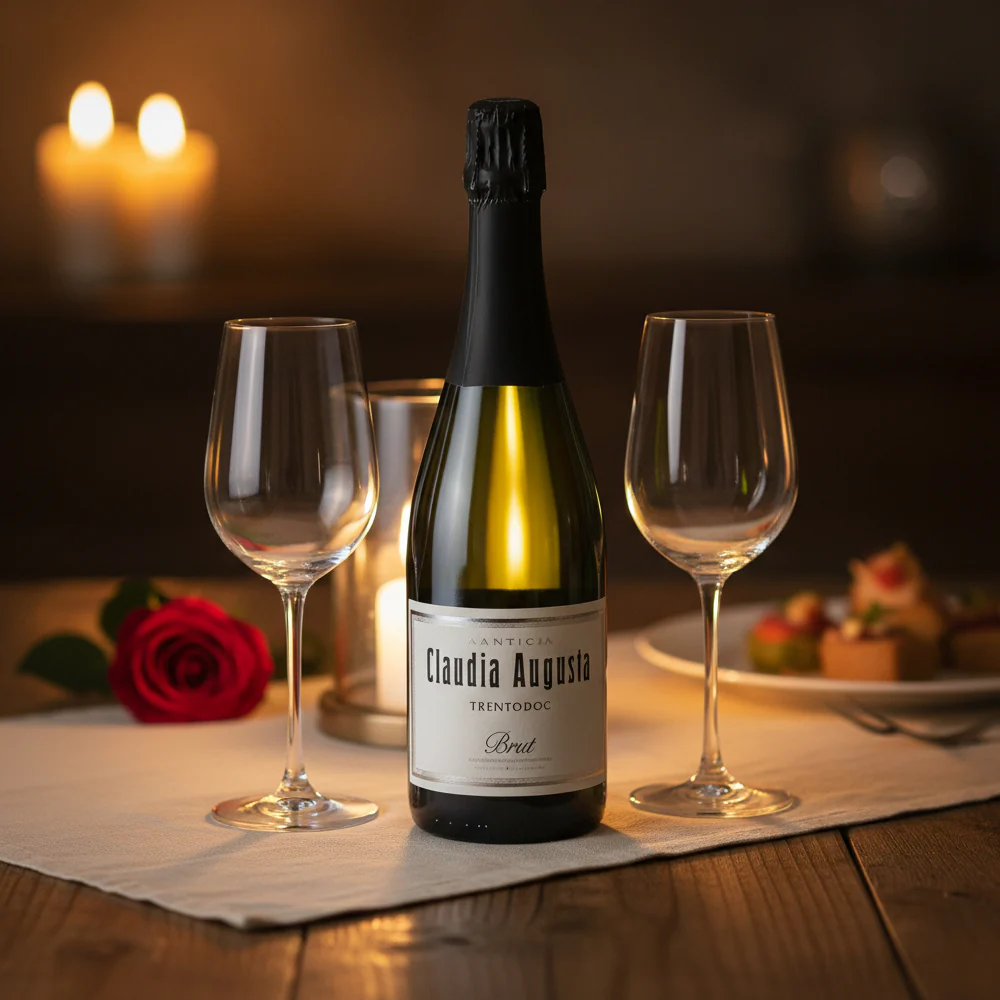 Metodo Classico Brut Trento DOC 2022 - Claudia Augusta - Image 2