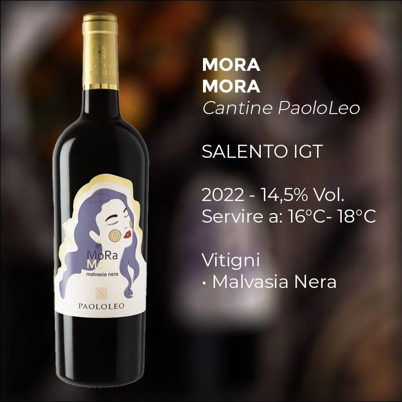 MoraMora Salento IGT 2022 Cantina Paololeo - Image 2