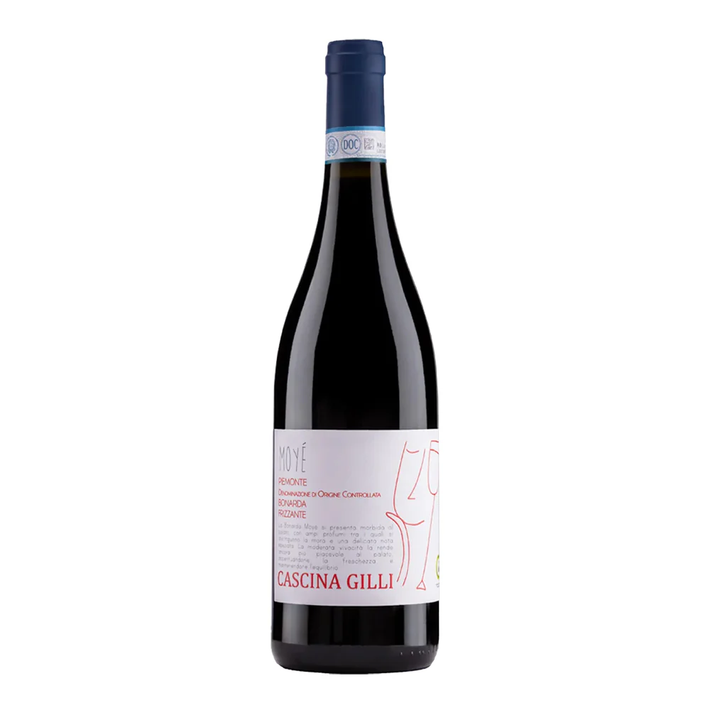 Moye Bonarda dell'Oltrepò Pavese DOC 2023 Cascina Gilli