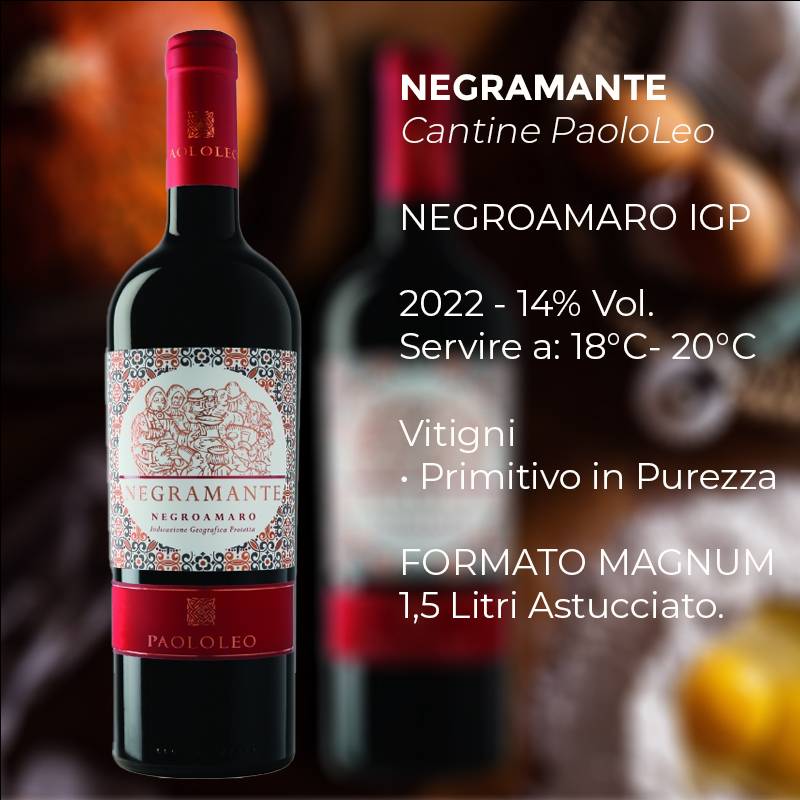 Negramante Salento IGT 2020 Cantina Paololeo - Image 2