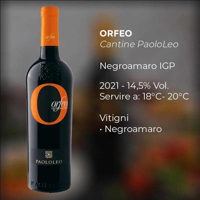 Orfeo Puglia IGT 2021 Cantina Paololeo - Image 2