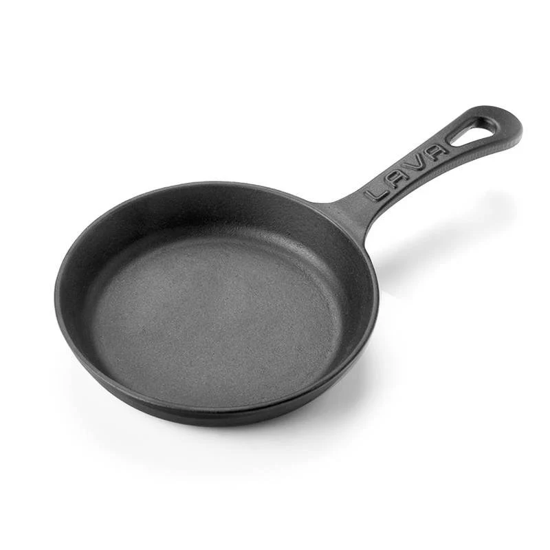 Padella Bassa Rotonda Con Manico In Ghisa Smaltata - Image 4