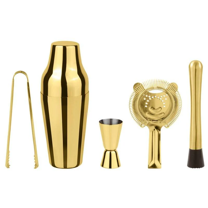 Parisienne Set Mixology In Acciaio Inox Set 5 Pz - Image 3