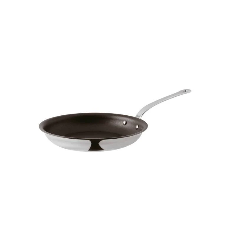 Series 12200 Padella Bassa Antiaderente In Acciaio Inox 5-Ply