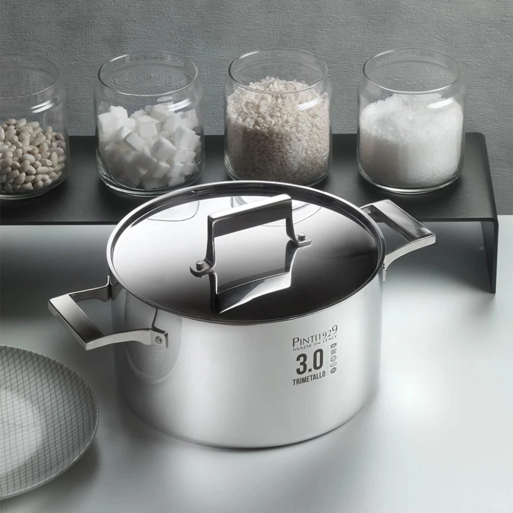 3.0 Casseruola Bassa Induzione In Trimetallo - Image 12