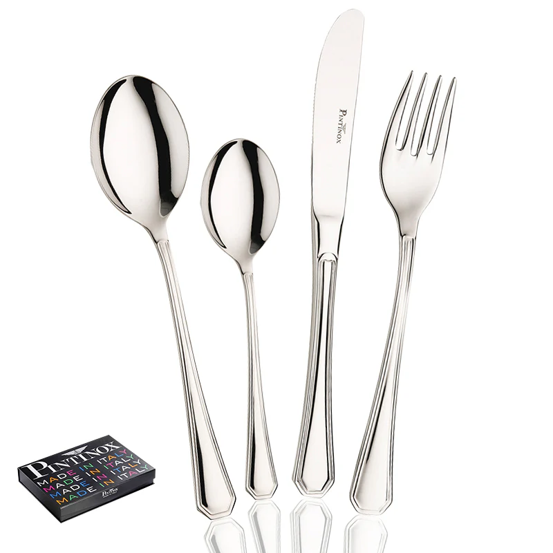 America Servizio Posate In Acciaio Inox - Set 24 Pz - Image 4