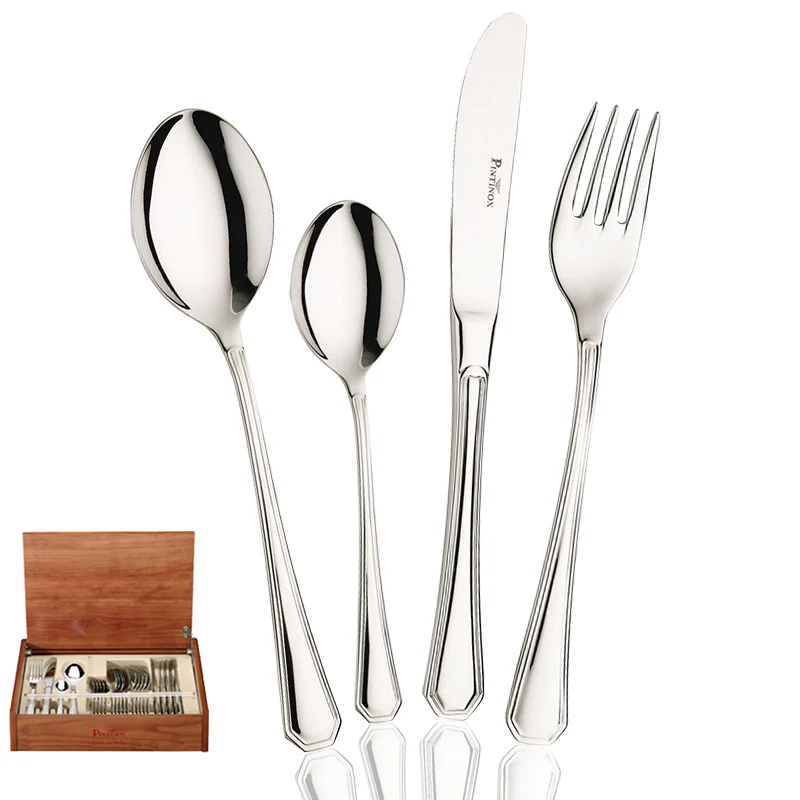 America Servizio Posate In Acciaio Inox - Set 24 Pz - Image 6