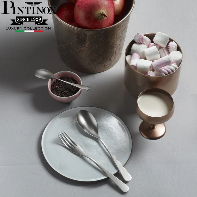 Audrey Spalmaburro In Acciaio Inox - Set 12 Pz - Image 4