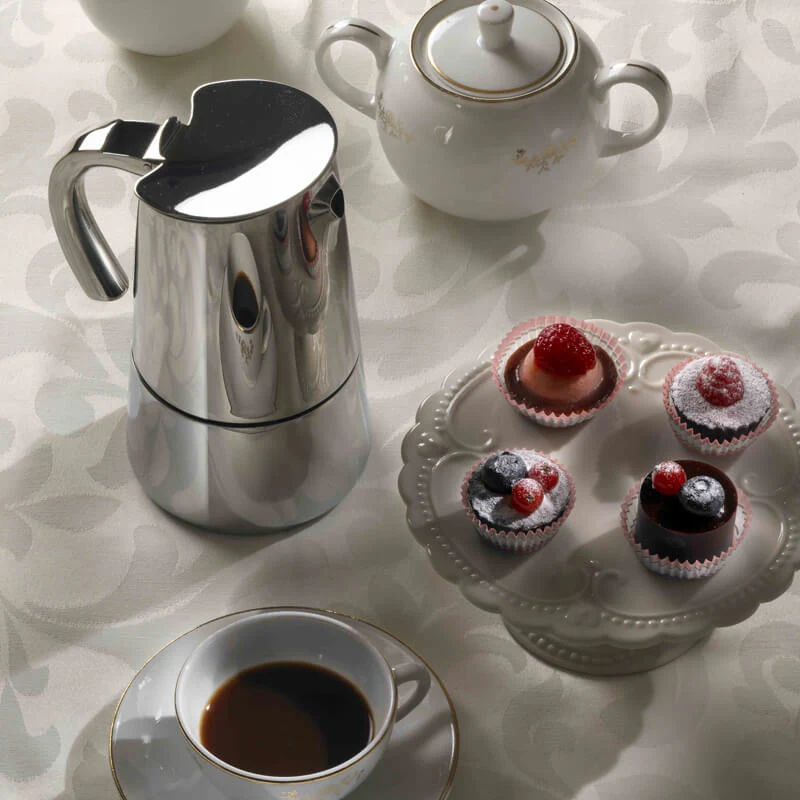 Bella Caffettiera Moka In Acciaio Inox - Image 5
