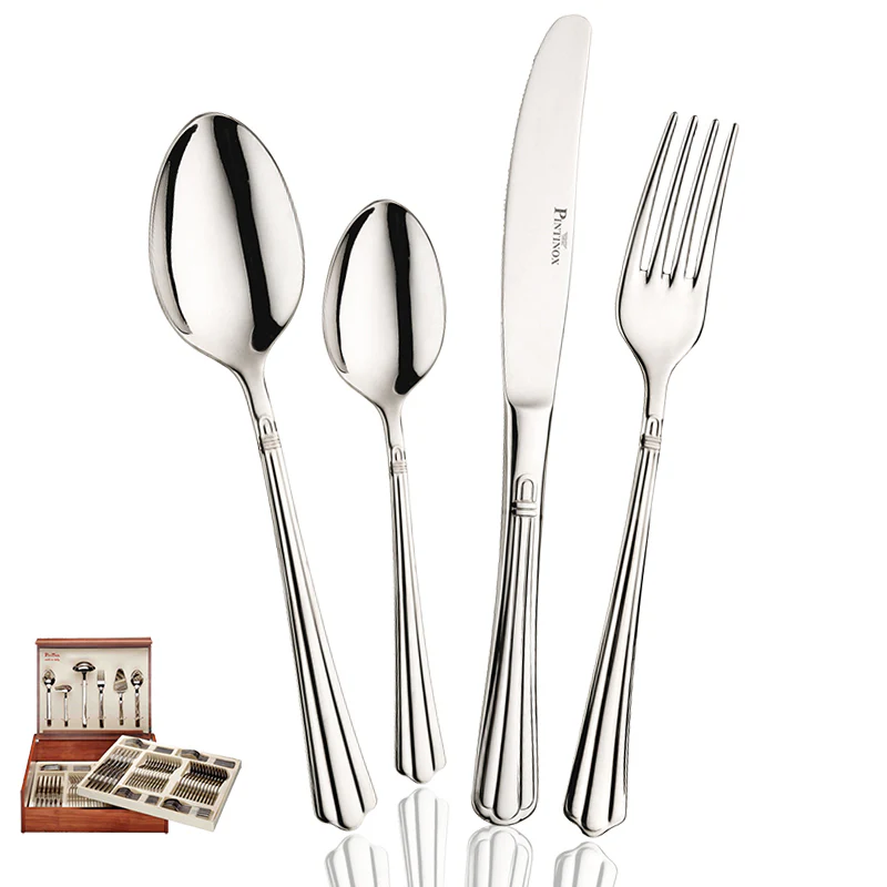 Bernini Servizio Posate In Acciaio Inox - Set 126 Pz - Image 3