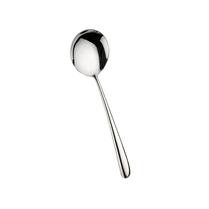 Bramante Cucchiaio Brodo In Acciaio Inox Forgiato - Set 12 Pz