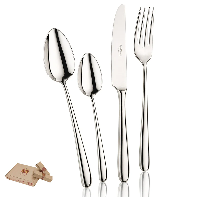 Bramante Servizio Posate In Acciaio Inox Forgiato - Set 75 Pz - Image 3